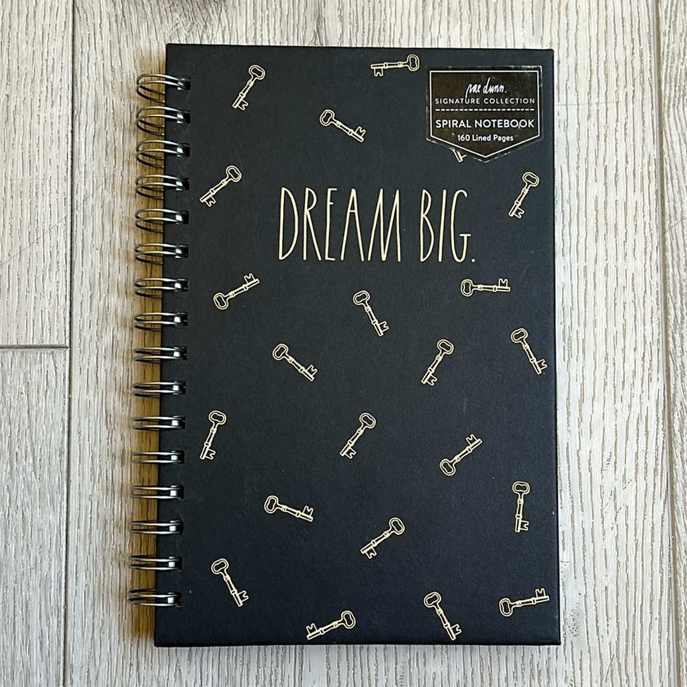 🆕 Rae Dunn Dream Big Notebook